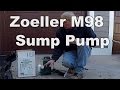How To Set Up and Install Zoeller M98 Sump Pump