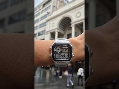 Casio AE-1200WH-1AVEF (Casio Royale)  - Wrist Roll