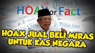 HOAX! Wapres Ma'ruf Amin Bolehkan Jual Minuman Keras untuk Kas Negara