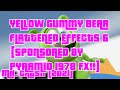 Yellow Gummy Bear Flattened Effects Sponsored By Pyramid Films 1978 FX