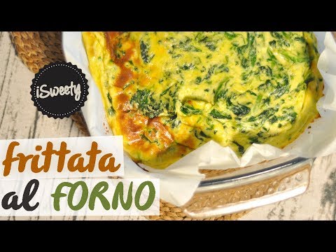Frittata di Spinaci e Ricotta al FORNO [SENZA OLIO] Alta e Leggera