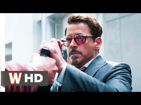 Tony Stark & Black Panther vs Bucky - Fight Scene In Hindi - Captain America: Civil War (2016) 4K