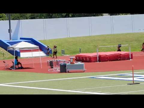 2016 USATF Gulf Association 13-14 Girls 200 Meter Dash Prelims Heat 2/6 (6/17/16)