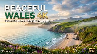 Peaceful Sound Wales 4K | Serene Beaches & Tranquil Landscapes Nature Film