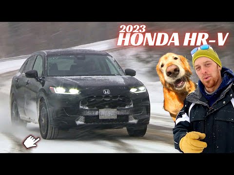 2023 Honda HR-V PRO REVIEW: THE ULTIMATE WINTER TEST FOR DOG LOVERS!