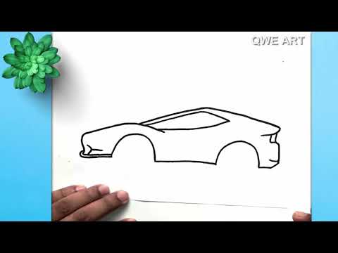 How to Draw a Car Easy 🚗 Car Drawing Tutorial for kids