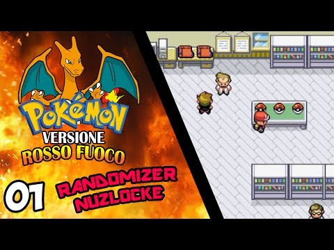 Pokémon Rosso Fuoco Randomizer Nuzlocke #01 - Maledetto random!
