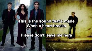 Vampire Diaries Dave barnes - When A Heart Breaks w/ Subs Lyrics