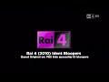 Rai 4 2010 Ident Bloopers