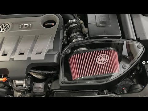 S&B COLD AIR INTAKE FOR 2005.5-06 1.9L VW TDI, 09-15 VW 2.0L (MK6), 10-14 AUDI A3 2.0L Installation