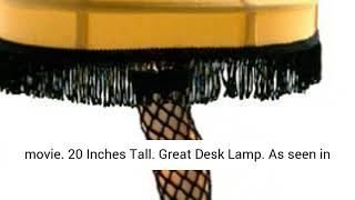 A Christmas Story 20 inch Leg Lamp Prop Replica by NECA  Holiday Gift Desk Lamp  Same lamp