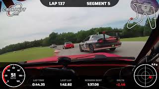 24 Hours of Lemons - 2024 - Hallett - Daniel Nix - PoorVette (Miata) vs Camero