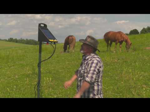 How to Install a Solar Fence Charger: Electric Fence 101 | Zareba®