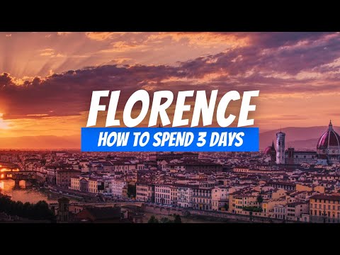 How to Spend 3 Days in FLORENCE Italy | 3-Day Florence Itinerary