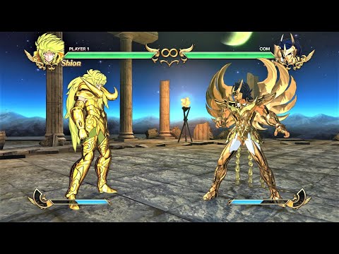 Aries Shion vs Phoenix Ikki God Cloth (Hardest AI) - Saint Seiya: Soldiers' Soul