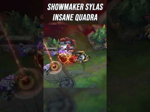 ShowMaker Sylas Insane Quadra | League of Legends | #leagueoflegends #lol #shorts