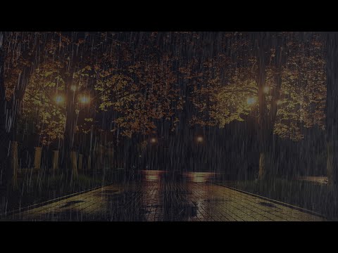 Schlafen Sie sofort mit Regen & Gewittergeräusche die den Park nachts bedecken#7 - Naturgeräusche