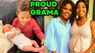 VIDEO: Gospel Legend Cece Winans Shares Adorable Video Of Grandson Taking Care Of His New Baby Siste