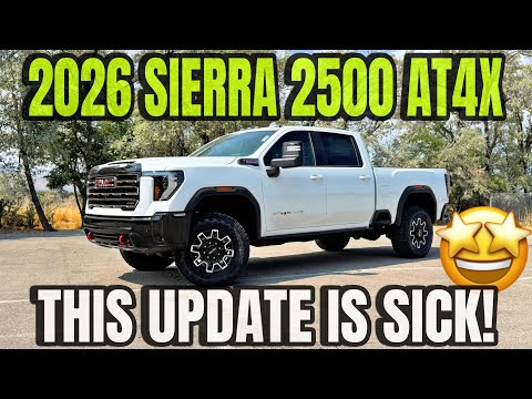 2026 GMC Sierra 2500 AT4X: 2025 Owner Might Be Mad About This Update...