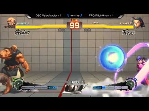 SSF4AE DSC Veloc1raptor vs FRQ Filipin0man - WNF New Years Edition