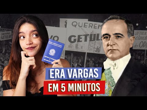 RESUMINDO A ERA VARGAS EM 5 MINUTOS! (deu mais que isso, mas eu tentei!) - Débora Aladim