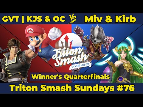 TSS 76 - GVT | KimJongSwoon & OC vs Miv & Kirb - Doubles WQF - SSBU