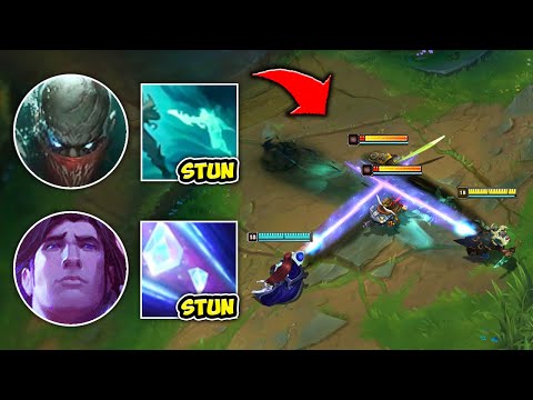 We created an undodgeable Pyke Stun with this secretly amazing bot comp (THIS IS OP)