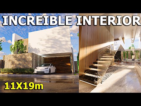 INCREDIBLE INTROSPECTIVE HOUSE 11X19m