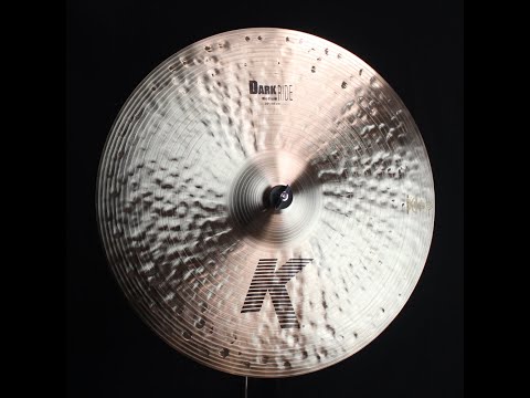 Zildjian 22" K Dark Medium Ride - 2952g