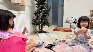 2025年サンタさんからのプレゼントは、シルバニアの家具とリカちゃん人形🎅🎁