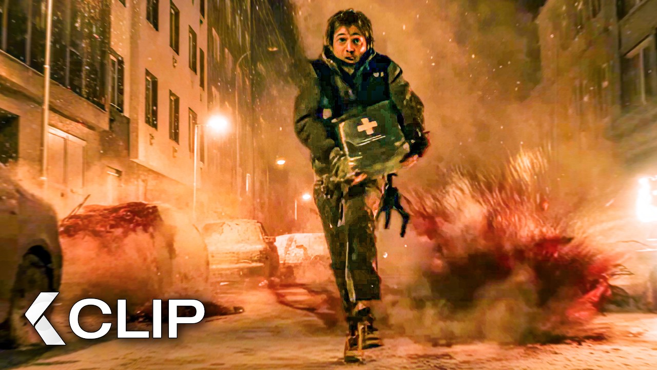 Zombies Fall From The Sky Scene - RESIDENT EVIL (2026)