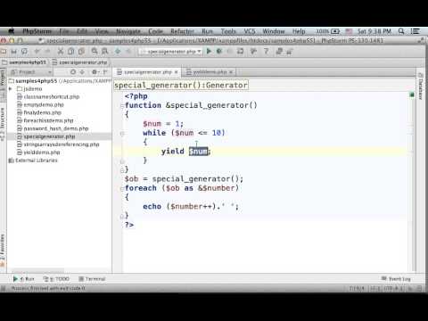 Generator Function By Reference In Php