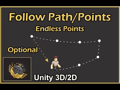 Unity Follow path or points