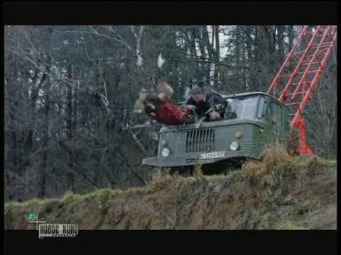 Трюки на машинах в фильме "Незнакомое оружие, или Крестоносец-2" (1998)