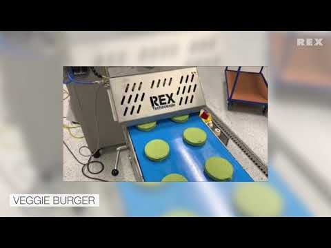 REX-Technologie -   fleischlosen Burgerprodukte - veggie burgers - burger végétarien - hamburguesas