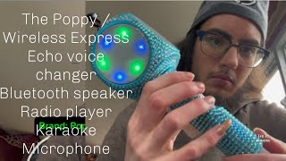 Instruction manual of a road microphone (Poppy / Wireless Express)