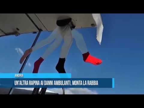 ANDRIA | Un'altra rapina ai danni ambulanti, monta la rabbia | TG TELEREGIONE 05 04 2018