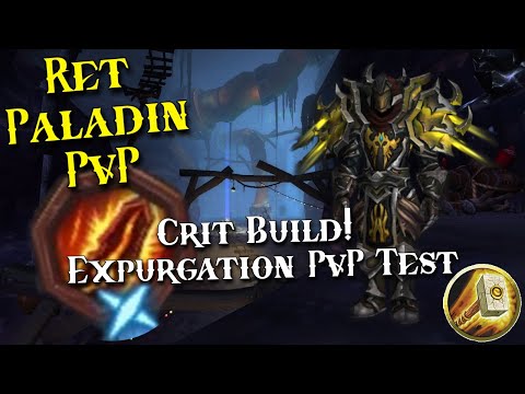 WoW 9.1 Shadowlands - Ret Paladin PvP - Testing EXPURGATION Crit Build Ft. Arrow