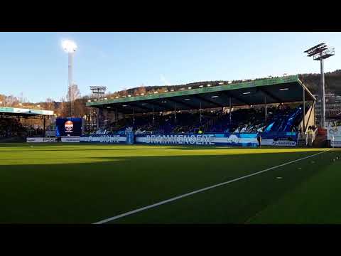 Ælv Classico Godsetunionen tifo Strømsgodset - Mjøndalen 2-3 12. April 2019
