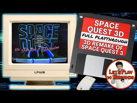 Space Quest 3D (Full Playthrough) | 3D Remake of Space Quest 3