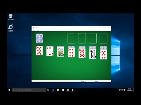 Install or Reinstall Solitaire, Freecell and other Windows 7 Games in Windows 10 - Nov 20 Update
