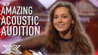 AMAZING Acoustic Audition Of Katy Perry&#39;s &#39;The One That Got Away&#39; | X Factor Global