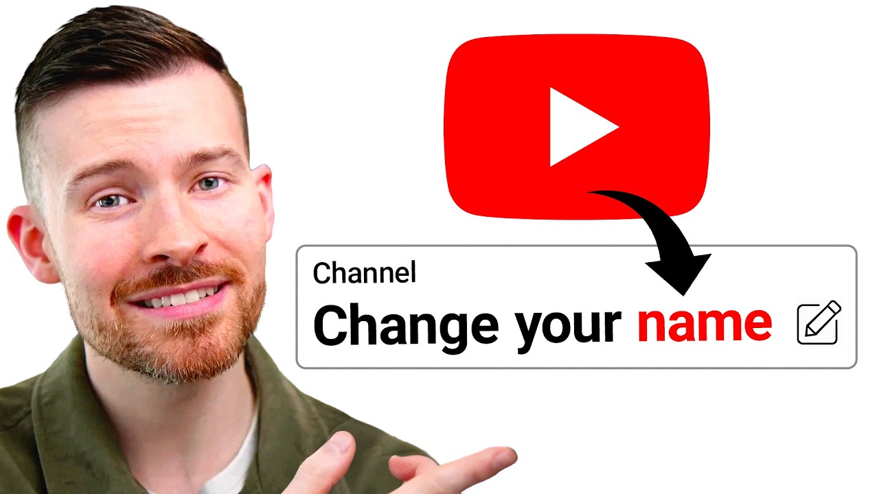 How to Change YouTube Channel Name & Handle (2026)