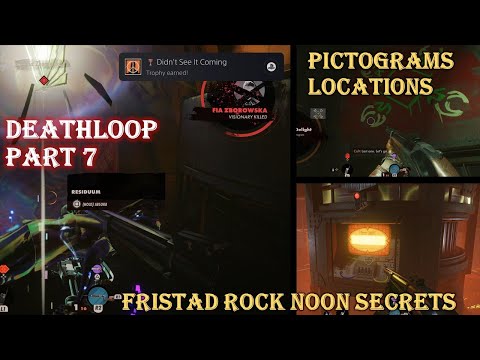 DEATHLOOP PS5 - Full Gameplay Walkthrough Part 7 - Fristad Rock (noon) Secrets & Fia (Stealth)