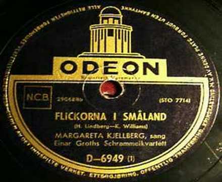 Margareta Kjellberg - Flickorna i Småland 78 rpm
