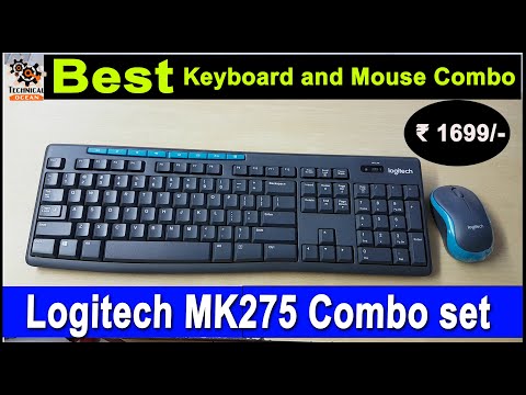 Logitech Mk275 Wireless Keyboard Mouse Combo