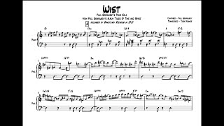 Wist - Paul Grabowsky's Piano Solo Transcription