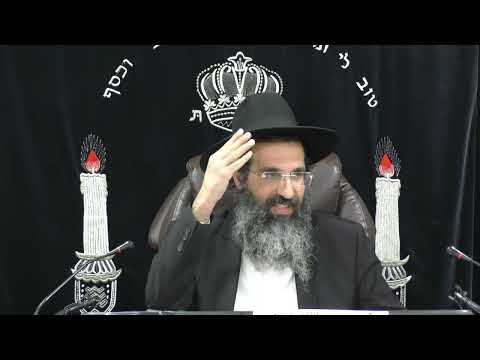 סדר - עיקר וטפל | הרב שי עובד | רביעי - פרשת מצורע - שבת הגדול - תשפד