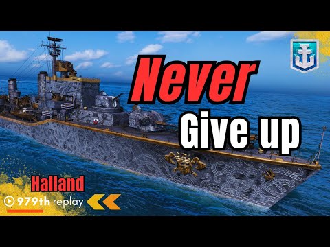 HALLAND Destroyer / Wows / World of Warships #wows #worldofwarships #gaming