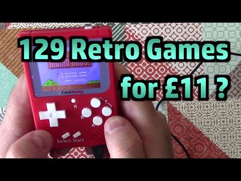 Unboxing And Review Of Coolbaby Retro 129 NES Games console
